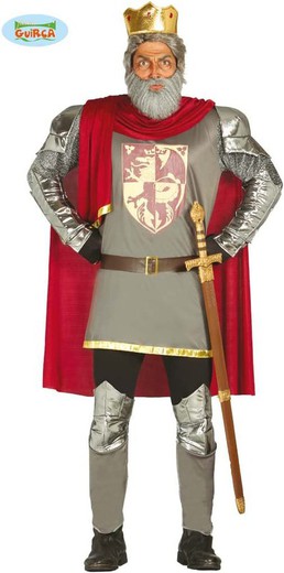 König Löwenherz-Kostüm - Kostüm in Einheitsgröße