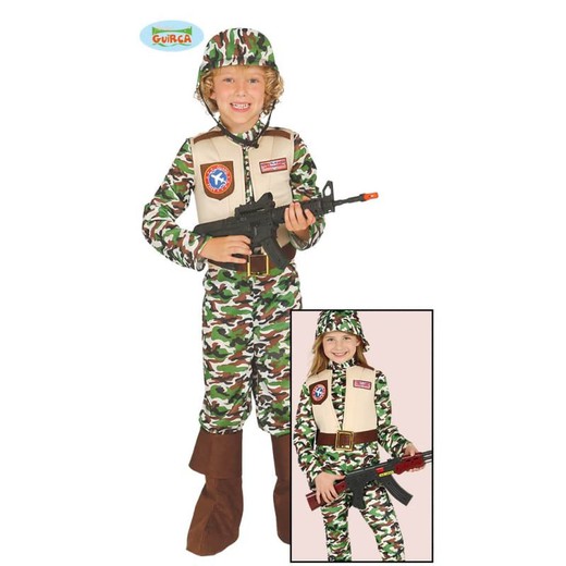 Costume Soldat Forces Spéciales T:S (5 à 6 Ans)