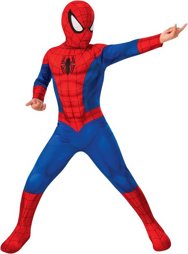 Klassisches Spiderman-Kostüm (5–7 Jahre)