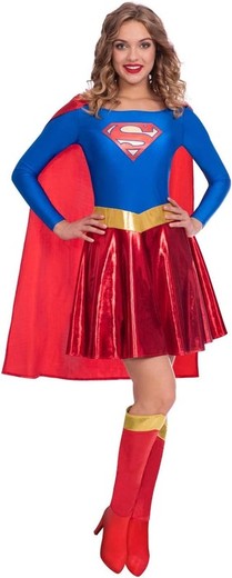 W.B Costume: Supergirl (Size 14-16 Years)