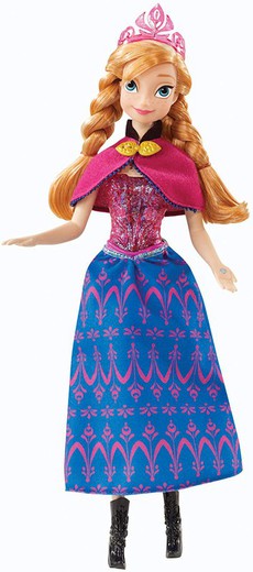 Disney Princesas Muñeca Frozen Anna Musical — Juguetesland 