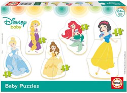 Disney Princesas Baby - Cinco Puzzles