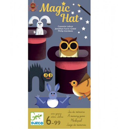 Djeco - Magic Hat Game - Board Game