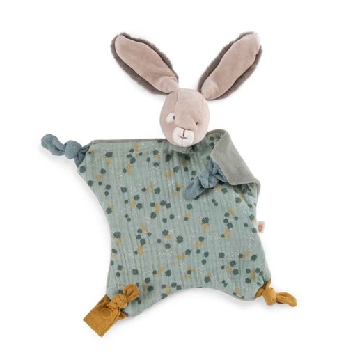 Doudou et Compagnie - Lapin Manta Verde Salvia