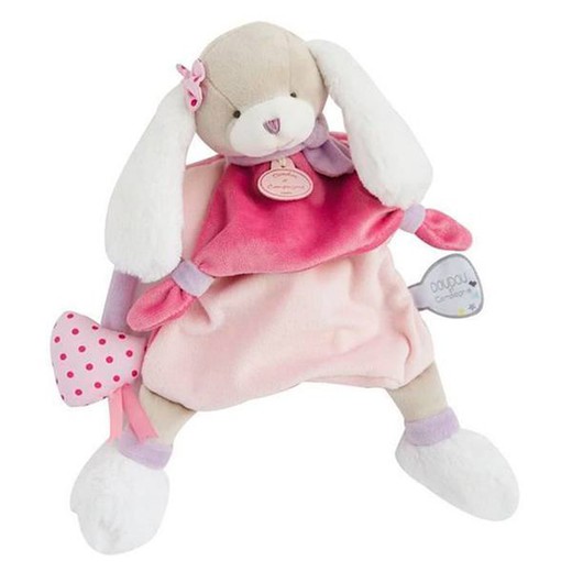 Doudou Puppet Розовая собачка 19см