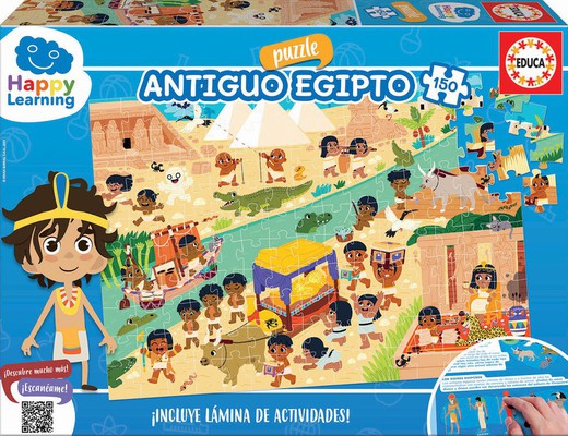 Egipto – Puzzle Happy Learning - 150 piezas