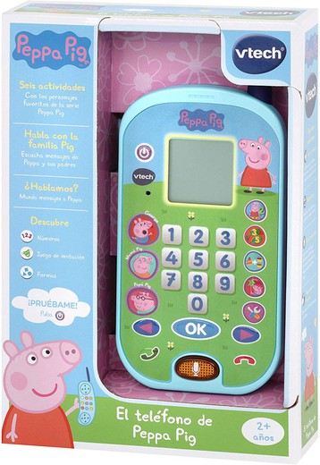 El teléfono de Peppa Pig