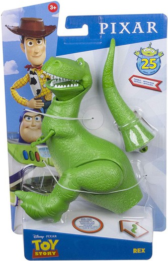 Figura básica de Rex de Toy Story, articulada