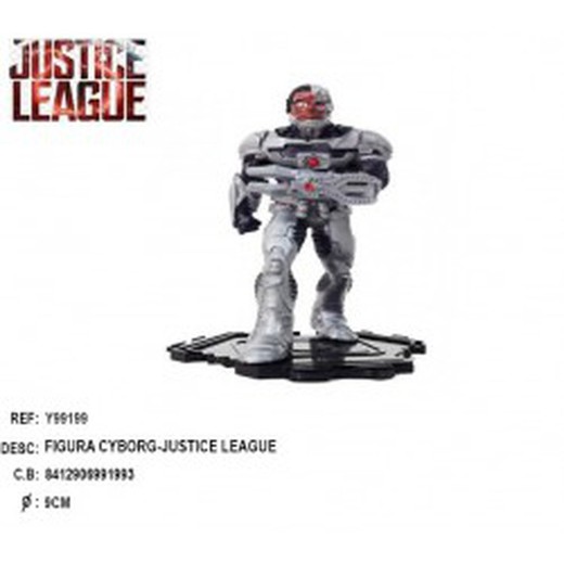 Figura Cyborg la liga de la justicia