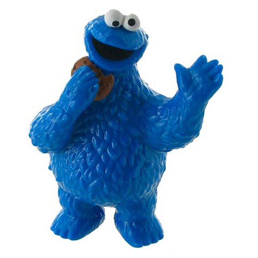 Figura Cookie Monster - Vila Sésamo