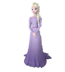 Figura Vestido Roxo Elsa - Frozzen 2 - 9,5 cm