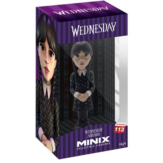 Wednesday Addams Figure 12 Cm - Minix