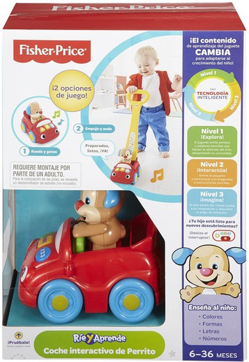 Carro para filhotes interativo da Fisher Price