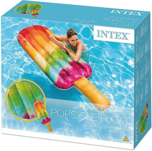 Galleggiante Gonfiabile - Gelato Tutifruti - 191x7 6 cm. -Intex