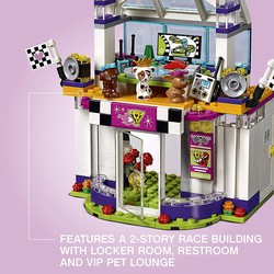 Lego friends race track sale