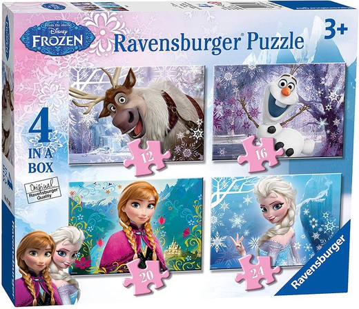 Frozzen 4 in 1 - Ravensburguer