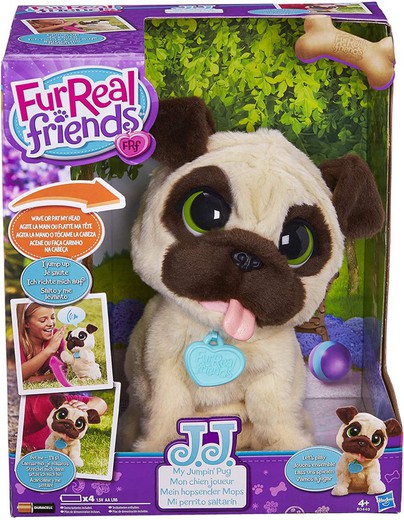 Furreal Friends - Peluche interactivo JJ, Mi Perrito Saltarín