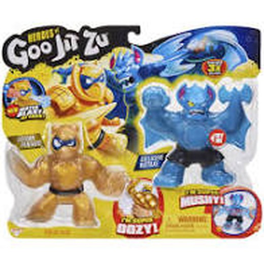 Heroes of Goo Jit Zu Pack 2 figurines