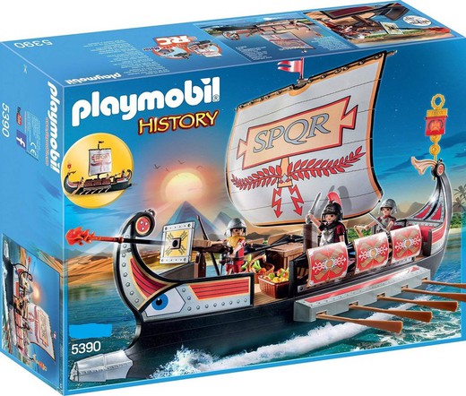 History Galera Romana - Playmobil