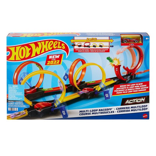 Hot Wheels - Azione Multi Loop Raceoff