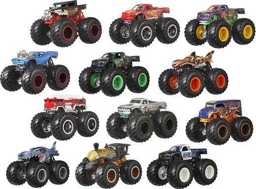 Hot Wheels - Monster Truck - 12 assortiti