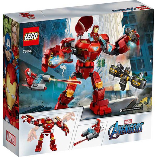 Hulkbuster Iron Man contre l'agent AIM - Lego Marvel