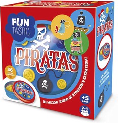 Juego Educativo - Cartas Funtastic Redondas - Piratas
