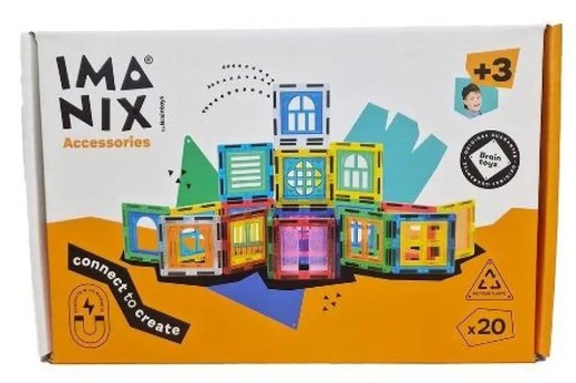 Imanix Cool Windows 20 Pieces - Braintoys