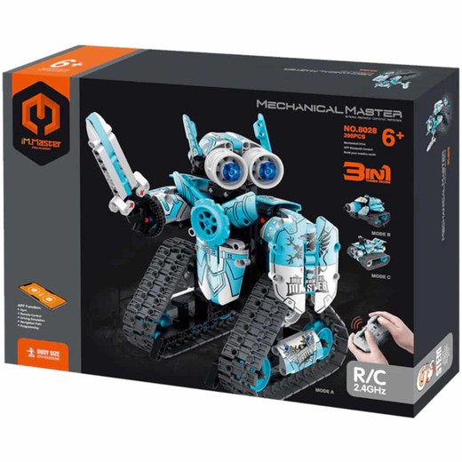 iMMaster App programing robot stunt car 3 en 1 - 398pzas