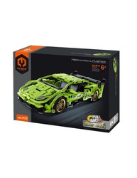 iM.Master Green Racing Car - 457 Pieces