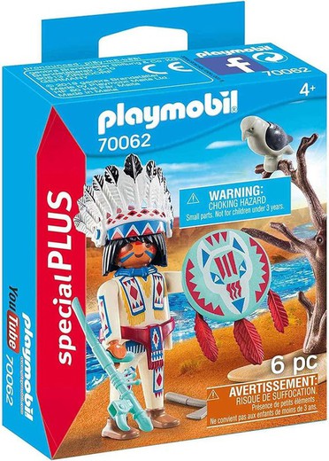 Chef amérindien - Playmobil Special Plus