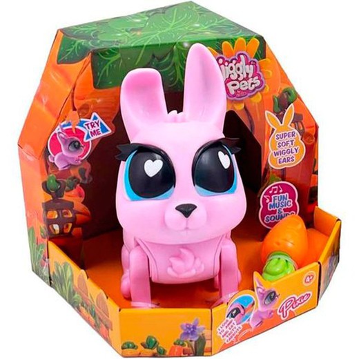 Jiggly Pets Jumping Rabbit Pixie