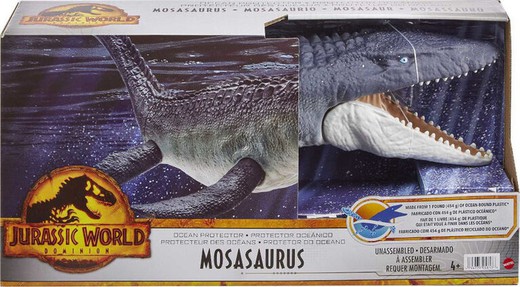 Jurassic World Dominion - Mosasaurus Defensor do Oceano - Mattel