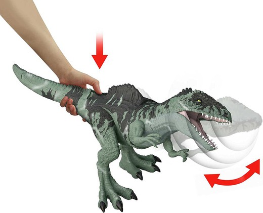 Jurassic World - Dominion Strike N' Roar - Dinosauro Gigante — Juguetesland