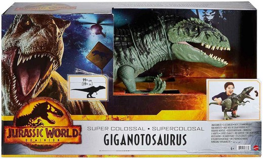 Jurassic World - Super Colossal Giganotosaurus Dinosaur Figure 90cm