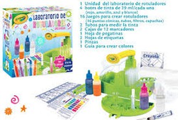 Laboratorio de Rotuladores Multicolor Crayola 25-5961 - Juguetilandia