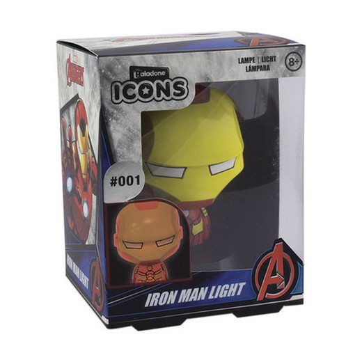 Ícone Marvel Iron Man Lamp