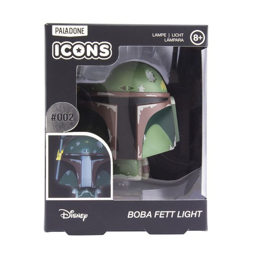 Lâmpada ícone Star Wars Boba Fett