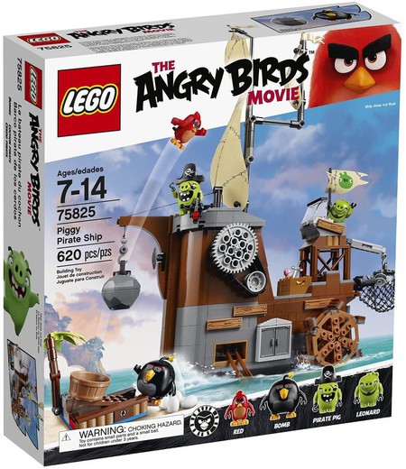 LEGO Angry Birds - porco navio pirata