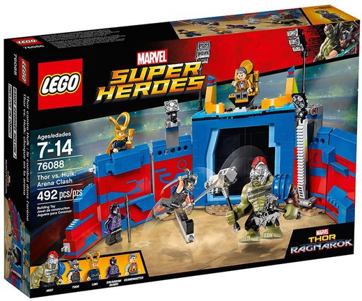Lego Avengers - Thor vs. Hulk: crash in the sand