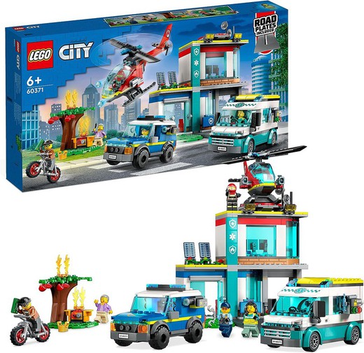Lego City - Centrale dei veicoli di emergenza