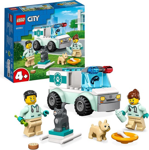 Lego City - Grandes Veículos - Van de Resgate Veterinário