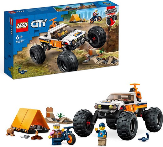 Lego City - Grandes Veículos Off Road 4x4 Aventureiro