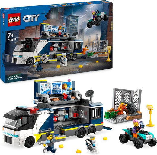Lego City Laboratorio de Criminología Móvil de la Policía