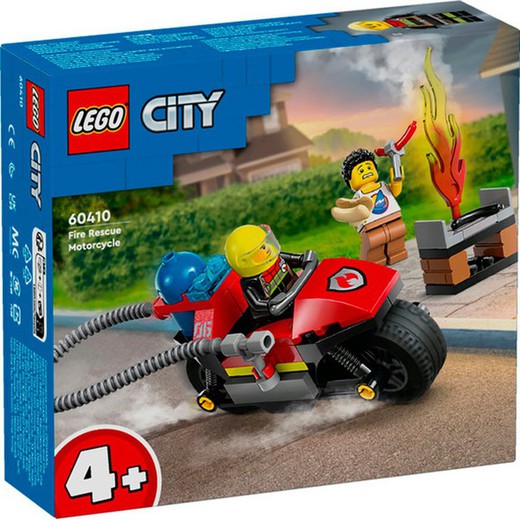 Lego City - Moto de Rescate de Bomberos