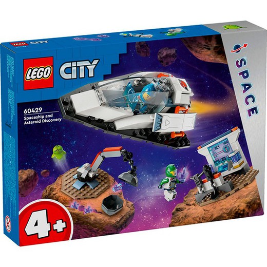 Лего Сити - Открытие космического корабля и астероида