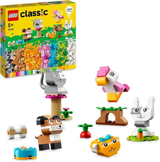 Animais de estimação criativos Lego Classic