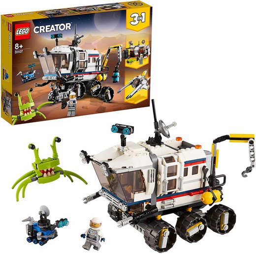 Lego Creator - Conjunto 3 em 1 - Space Explorer Rover
