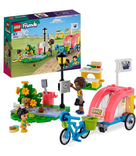 Lego Friends - Hunderettungsfahrrad - 125-teiliges Set