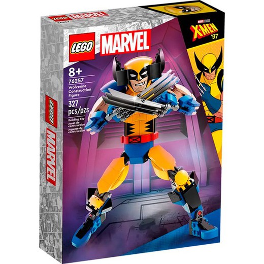 Lego Marvel Wolverine - Super-heróis Marvel Figura para construir: Wolverine